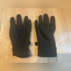 Girls Black Winter Gloves